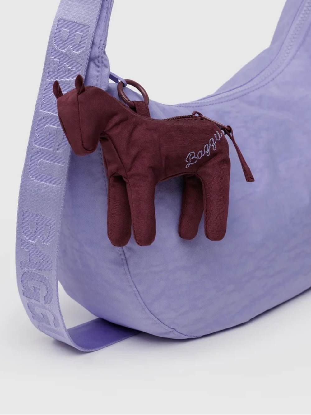 BAGGU Horse Charm in Mahogany